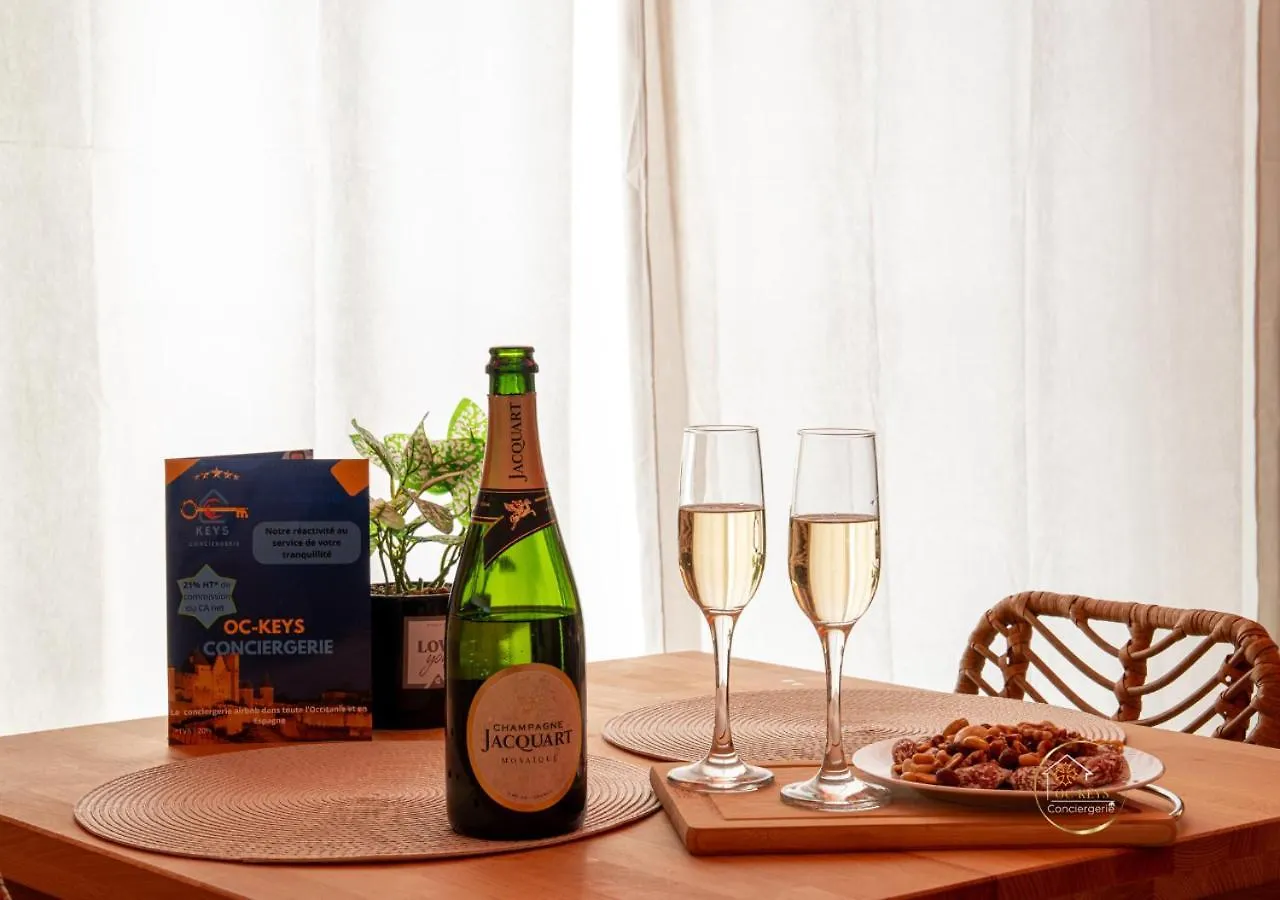 Apartment L'Ecrin D'Albi - Love Room - 1 Chambre